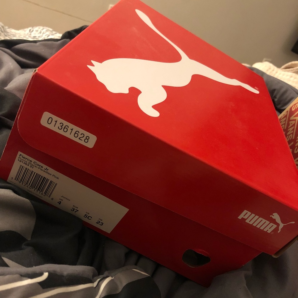 Fierce core jr puma black- paradise pink
